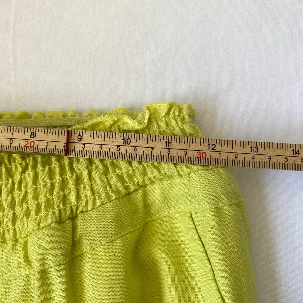 New Look Lime Green Wide Leg Pants - Picture 12 of 14